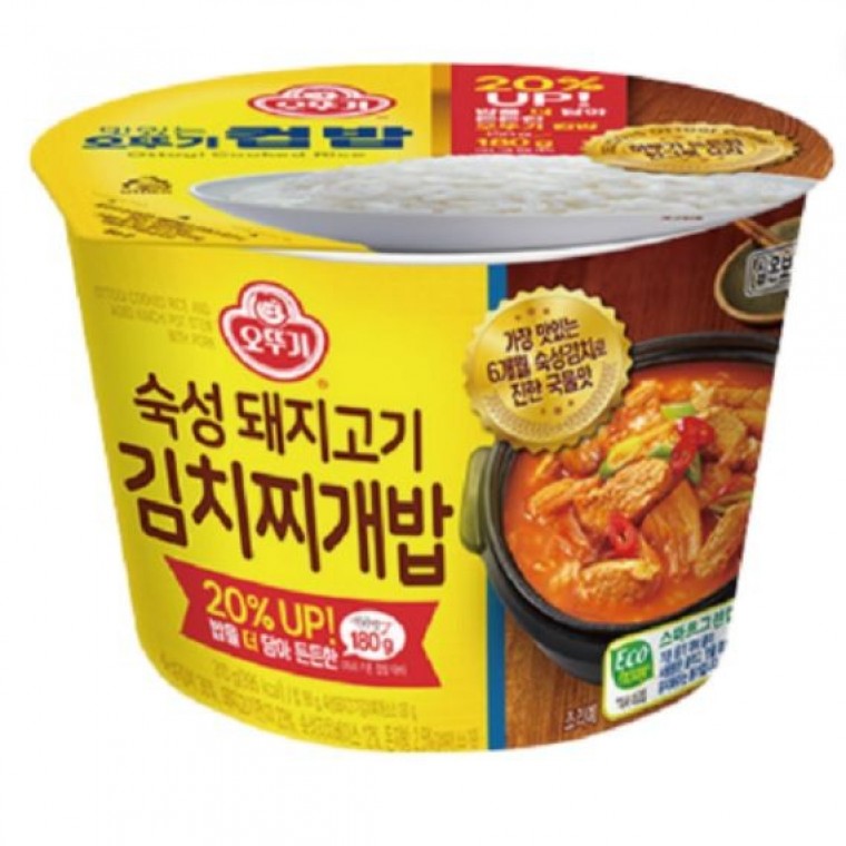 오뚜기 컵밥 김치찌개밥 310g