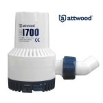 ATTWOOD 헤비듀티 빌지펌프 / 1700갤론 / 12V / 4730-1