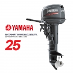 YAMAHA 야마하 25마력 2행정 수동 틸러 선외기 / 25BMH 보트엔진