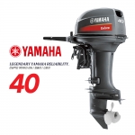 YAMAHA 야마하 40마력 2행정 전동 틸러 선외기 / E40X 보트엔진