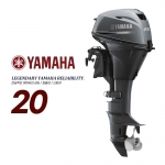 YAMAHA 야마하 20마력 4행정 전동 핸들 파워 선외기 / 보트엔진