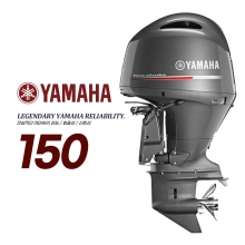 YAMAHA 야마하 신형 150마력 4행정 전동 핸들 파워 / 보트엔진