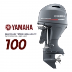 YAMAHA 야마하 신형 100마력 4행정 전동 핸들 파워 / 보트엔진