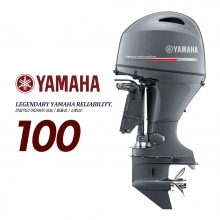 YAMAHA 야마하 신형 100마력 4행정 전동 핸들 파워 / 보트엔진