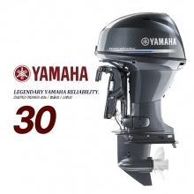 YAMAHA 야마하 30마력 4행정 전동 핸들 파워 / 보트엔진