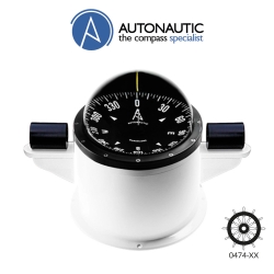 Autonautic 철선용 콤파스 나침반 140mm 평면형 선박 보트 요트