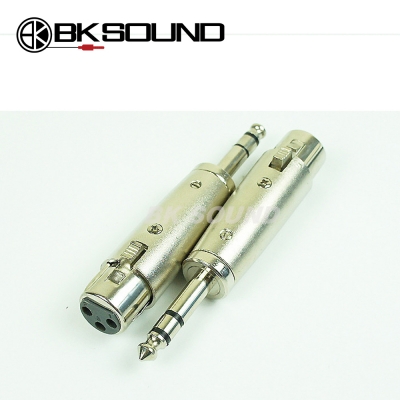 XLR(암) to 55 TRS(스테레오) 변환젠더 / 캐논(암) -55 TRS 젠더 / 개당가격