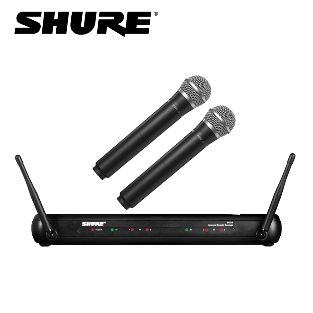 SHURE SVX288/PG58 / 슈어 2채널 무선핸드마이크