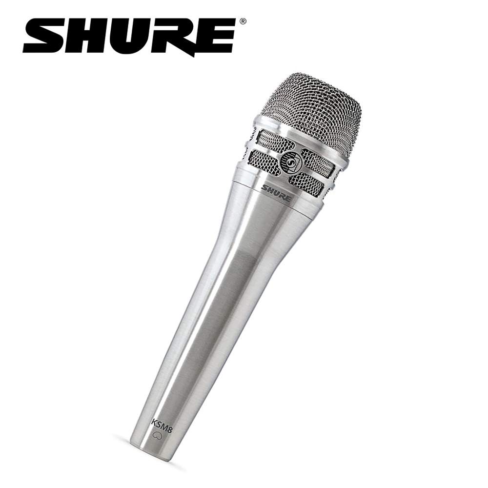 SHURE KSM8/N 듀얼다인 다이나믹 마이크 / 실버색상 / 보컬용