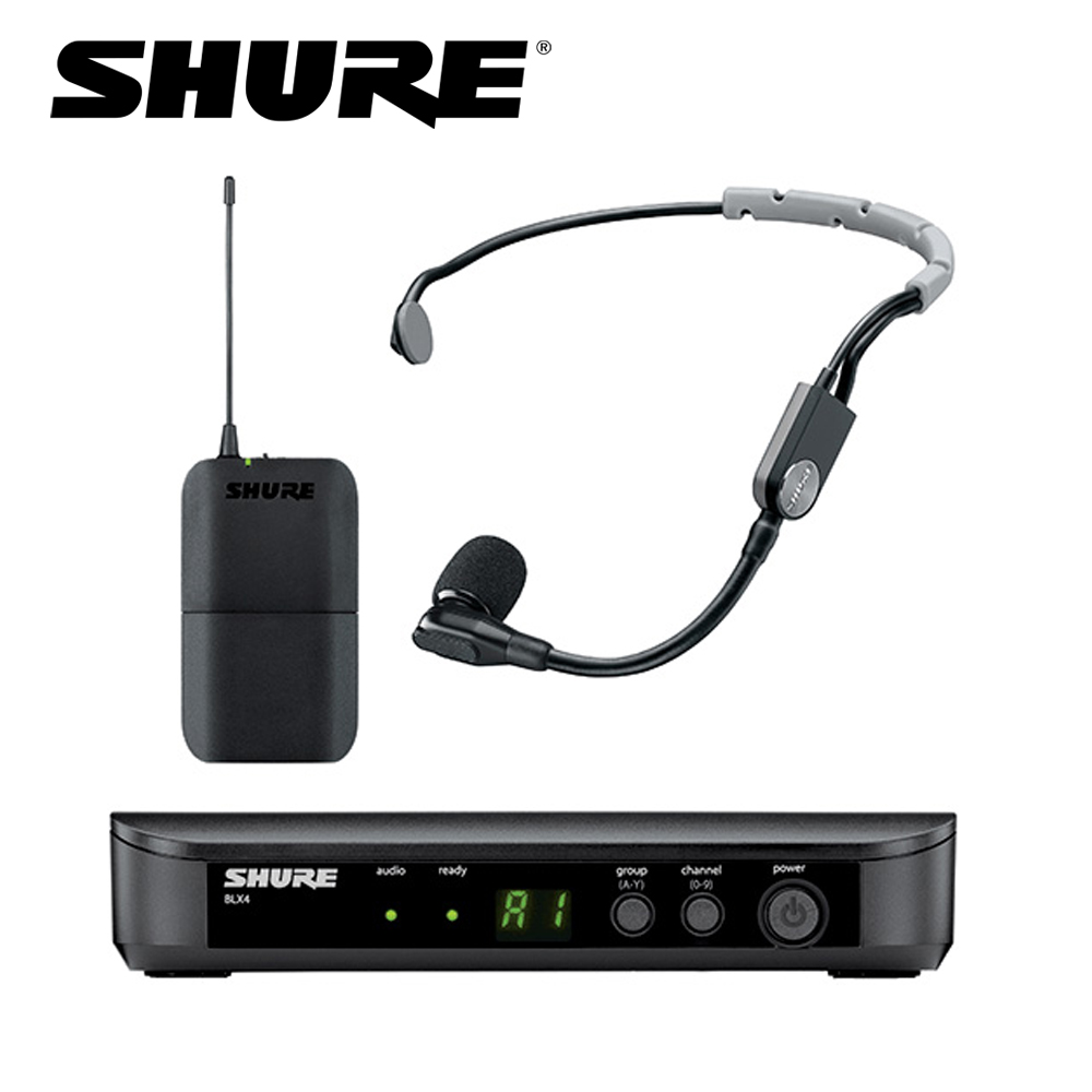 SHURE BLX14/SM35 무선 헤드셋마이크 SET