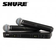 SHURE BLX288/BETA58 / 슈어 2채널 무선 핸드마이크 / BETA58A 캡슐장착