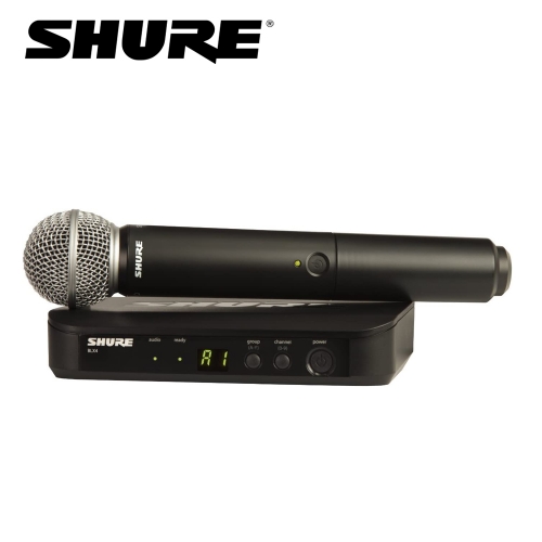 SHURE BLX24/SM58 무선 핸드마이크 SET / 슈어 1채널 무선 핸드마이크 SET