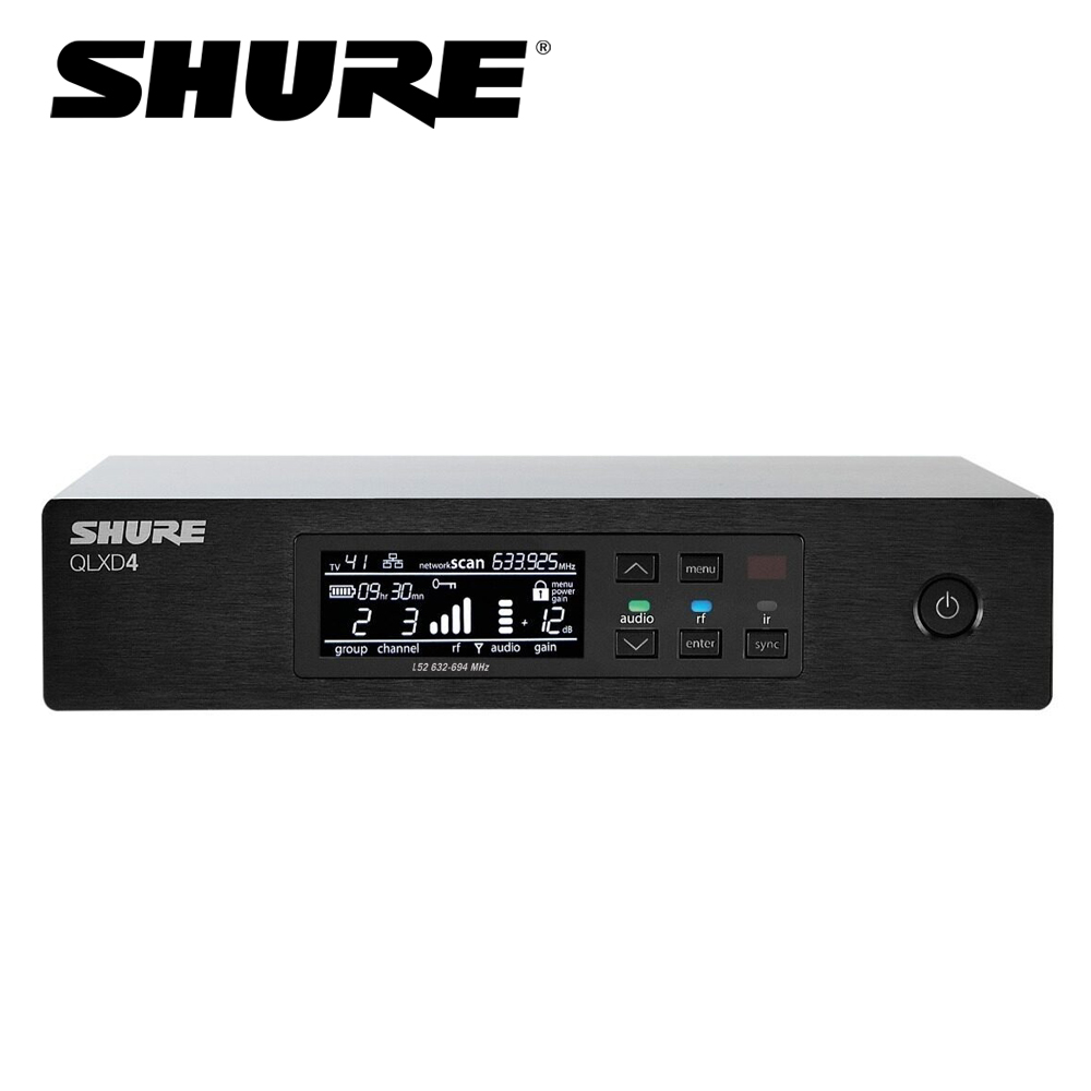 SHURE QLXD4 무선 수신기