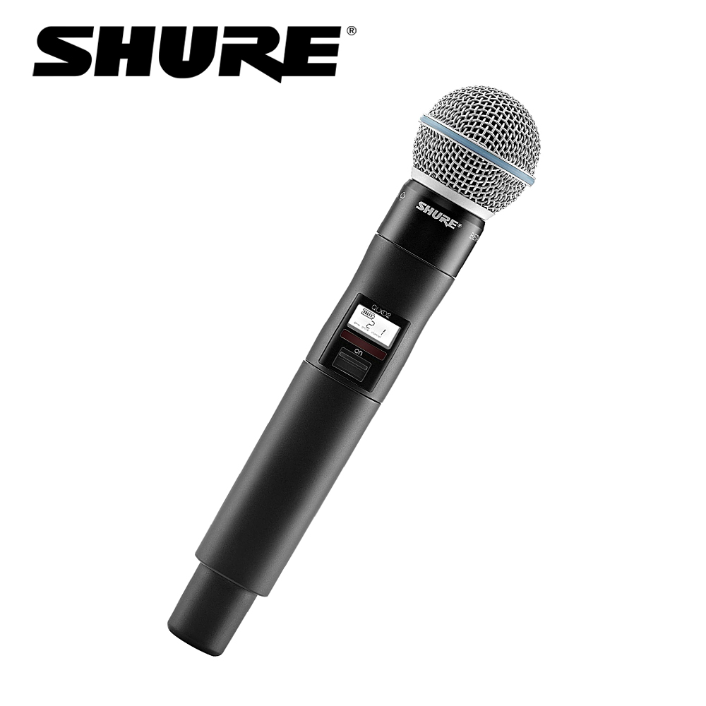 SHURE QLXD2/BETA58 무선 핸드핼드 송신기 / 슈어 QLXD용 BETA58 무선 핸드마이크