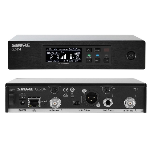 SHURE QLXD24/BETA58 무선 핸드마이크 SET / BETA58 캡슐