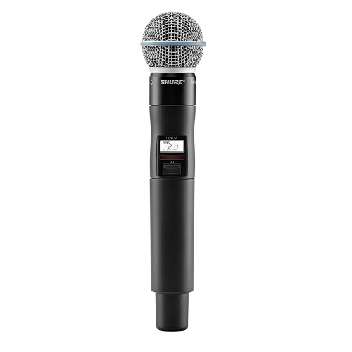 SHURE QLXD24/BETA58 무선 핸드마이크 SET / BETA58 캡슐