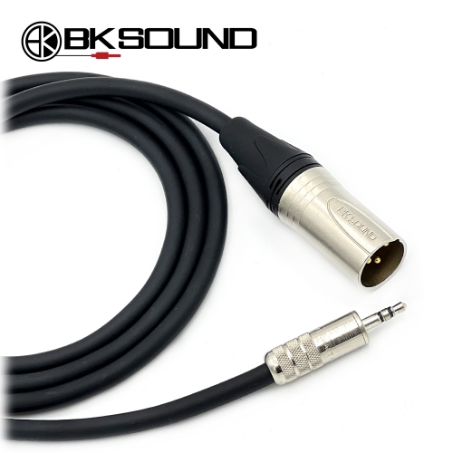 BK2020 BK XLR(수) - 스위치크래프트 3.5mm 케이블 오디오 음향케이블 제작케이블 국산고급 BK케이블