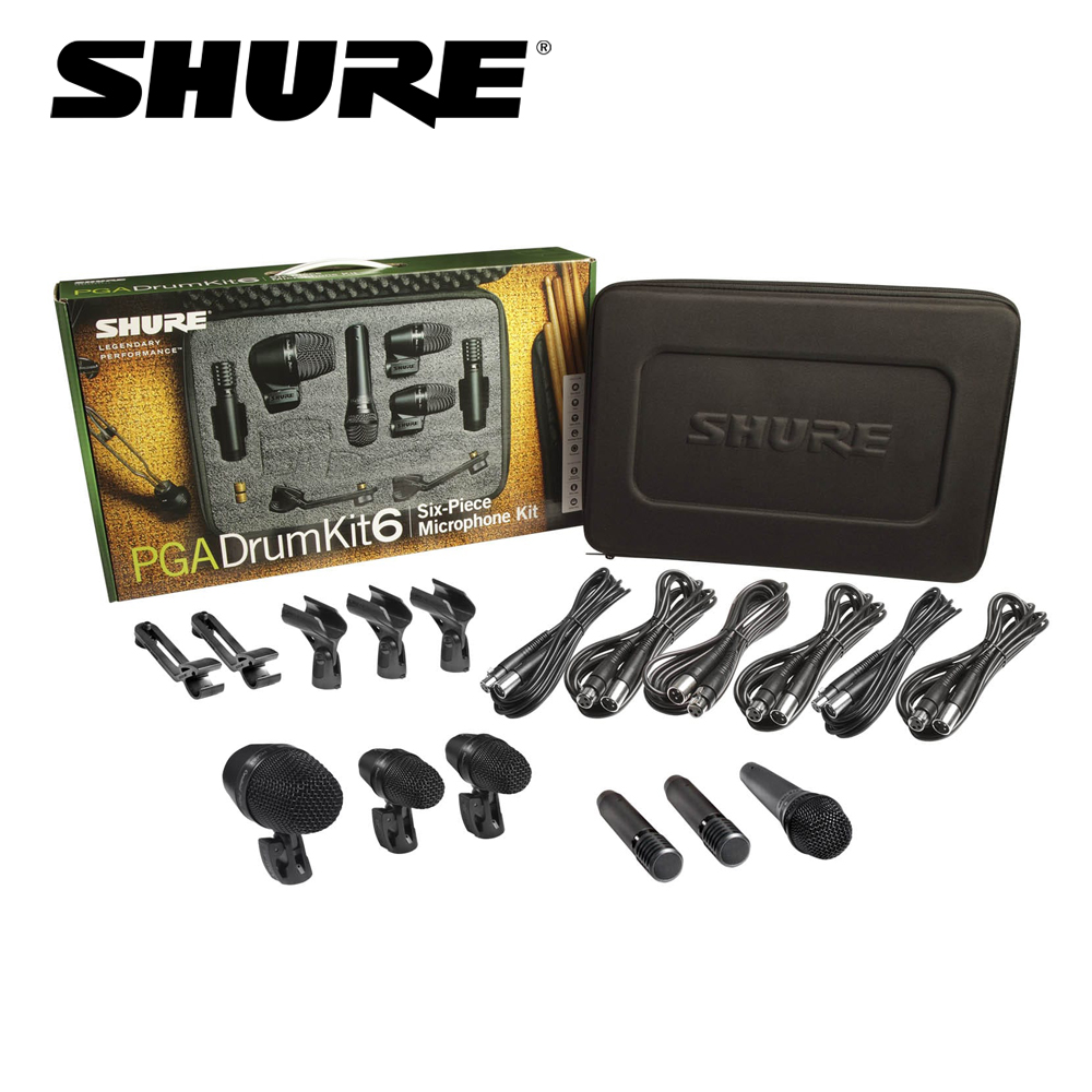 SHURE PGA DRUMKIT6 / 6피스 드럼 마이크 세트