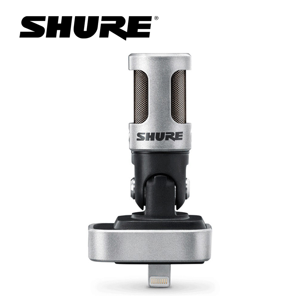 SHURE(슈어) MV88 ios용 스테레오 콘덴서마이크 (iPhone, iPod, iPad 지원)