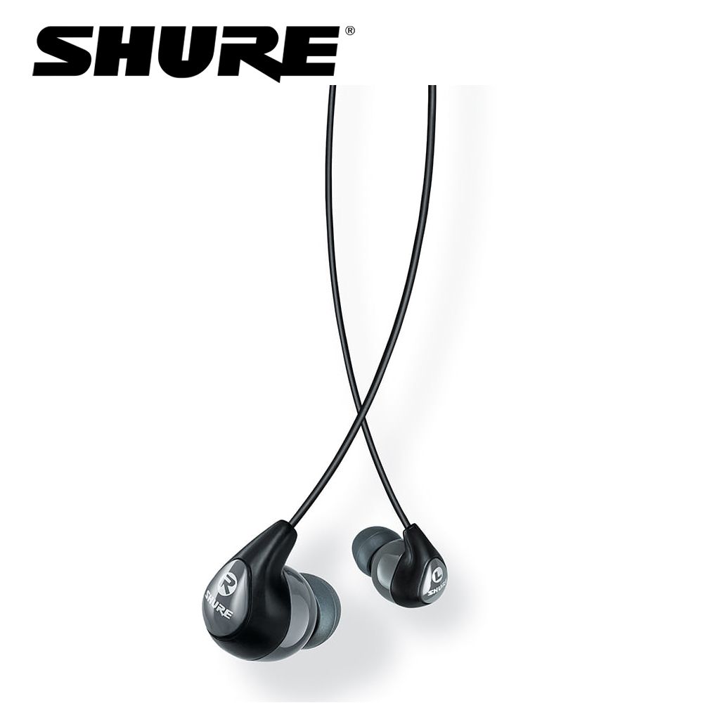 [사은품증정] SHURE SE112 슈어 사운드 아이솔레이팅 이어폰 그레이색상