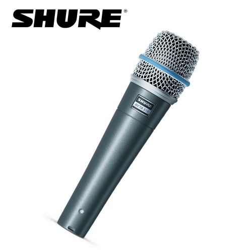 SHURE BETA57A 다이나믹마이크 / 초지향성 / 보컬 및 악기용 / 스위치없음