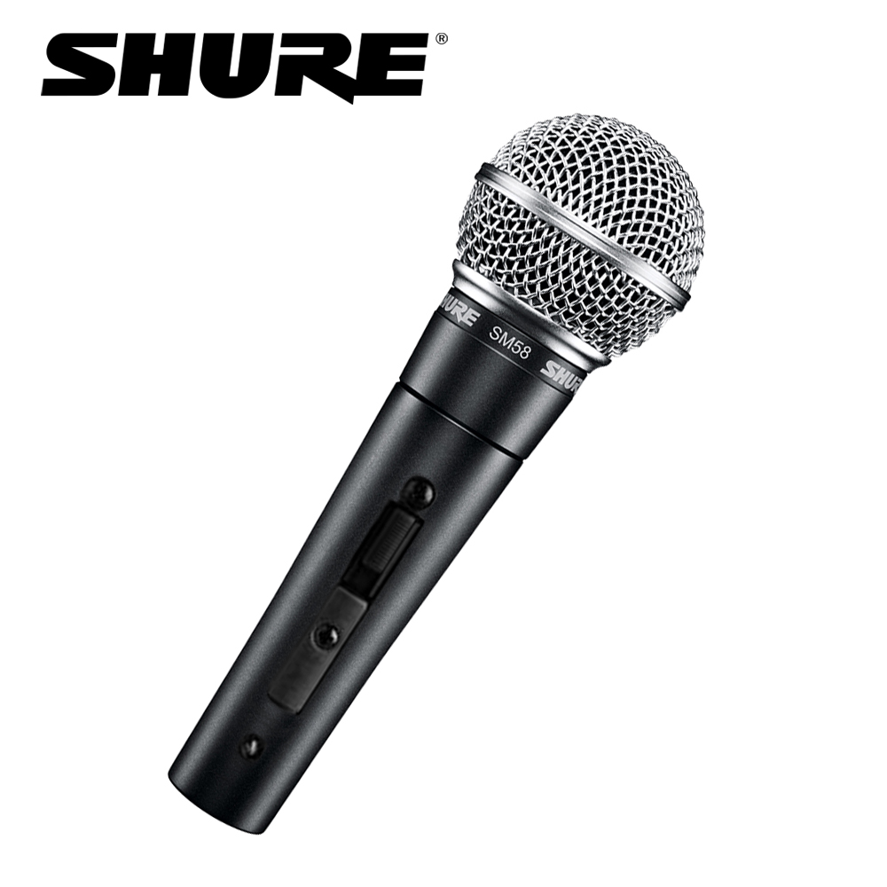 [신학기 할인이벤트] SHURE SM58SK 다이나믹마이크 보컬(전문공연)마이크 스위치있음