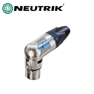 NEUTRIK NC3FRX / 뉴트릭 XLR 캐논(암) ㄱ자 커넥터 / 실버