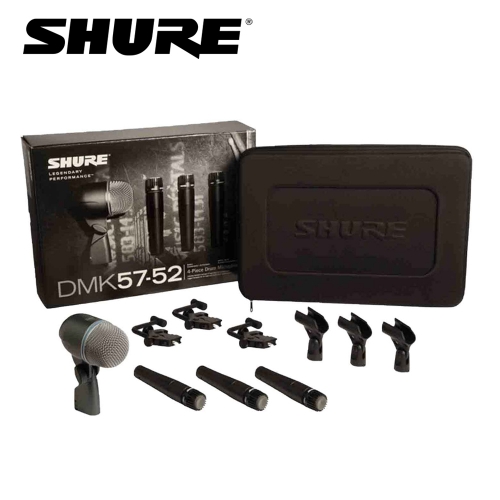 SHURE DMK57-52 드럼마이크세트 / 레코딩 드럼마이크 / 케이스포함