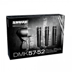 SHURE DMK57-52 드럼마이크세트 / 레코딩 드럼마이크 / 케이스포함