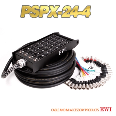 [단종] EWI PSPX-24-4 / 30, 45M / 24CH 4RETURN 멀티케이블 완제품 / 스네이크 케이블 XLR 24CH / XLR/PHONE 4 RETURN
