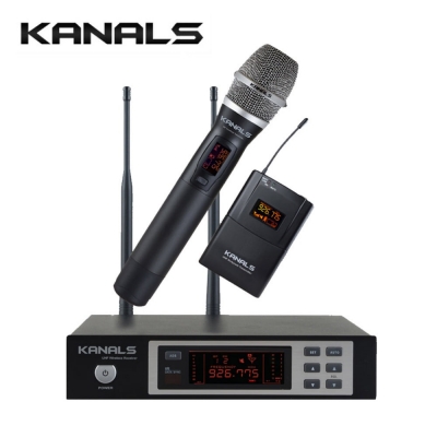 KANALS BK-1001A / 카날스 1채널 무선마이크 SET / 마이크타입 선택