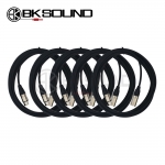 BK2020 + BK XLR(암) - XLR(수) 10M * 5개 패키지 / BK2020 케이블 패키지