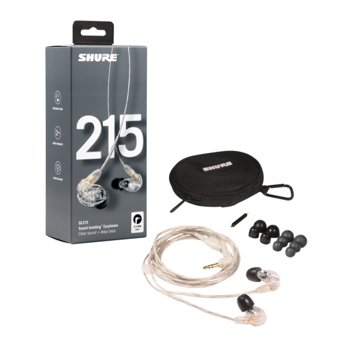 SHURE SE215-CL 클리어 슈어 이어폰