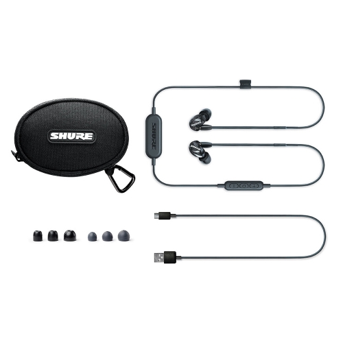 SHURE SE215-BT1 슈어 무선 블루투스 이어폰 블랙, 클리어