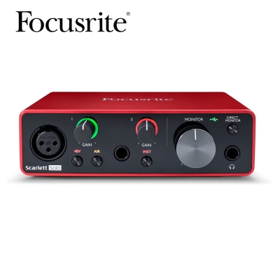 Focusrite Scarlett Solo 3rd Gen 3세대 / 포커스라이트 스칼렛 솔로 3세대 / 오디오 인터페이스