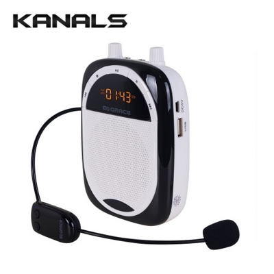 KANALS EG-100N / 카날스 미니충전용 스피커 / 무선헤드셋 기가폰 / 강의, 가이드용