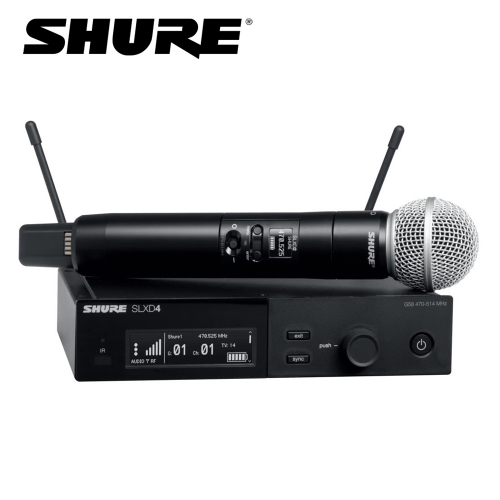 SHURE SLXD24/SM58 / 슈어 무선핸드마이크 SET