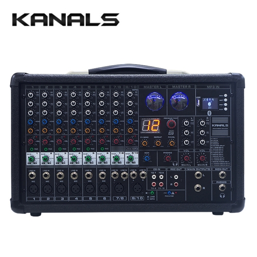 KANALS BKM-800 / 카날스 BKM800 파워드믹서 / 블루투스 무선연결 / 800W(400W X 2)