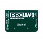 Radial PRO AV2 / 래디알 멀티미디어 다이렉트 박스 / 스테레오 페시브 멀티미디어 DI BOX