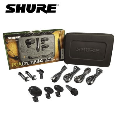 SHURE PGA DRUMKIT4 / 4피스 드럼 마이크 세트