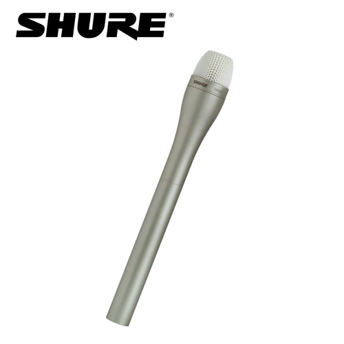 SHURE SM63L 방송 인터뷰용 마이크 / 은백색 23CM