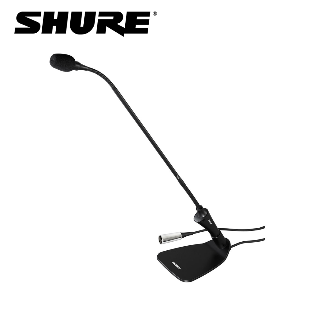 SHURE CVG18D-B/C  / 18인치 구즈넥 컨덴서 마이크 / XLR데스탑 베이스 / 단일지향성