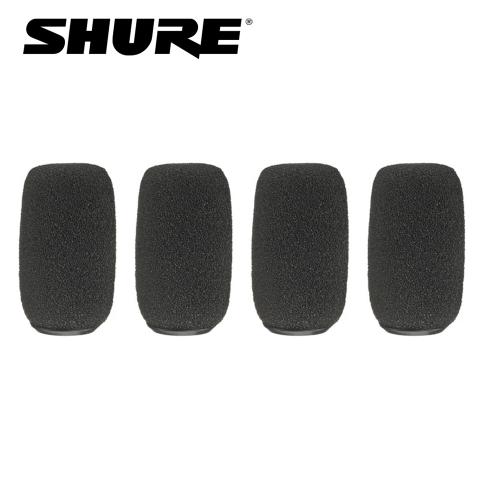 SHURE RK412WS / 슈어 구즈넥 마이크 윈드스크린 정품 / MX412, MX418용 / 1SET 4개