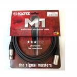 KLOTZ M1_클로츠 XLR(암)-XLR(수) 3M / 클로츠 마이크케이블