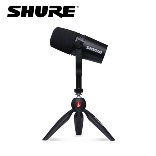 SHURE MV7 Podcast KIT / 슈어 MV7 팟캐스트 키트 / XLR, USB단자, 삼각스탠드포함 / 다이나믹마이크