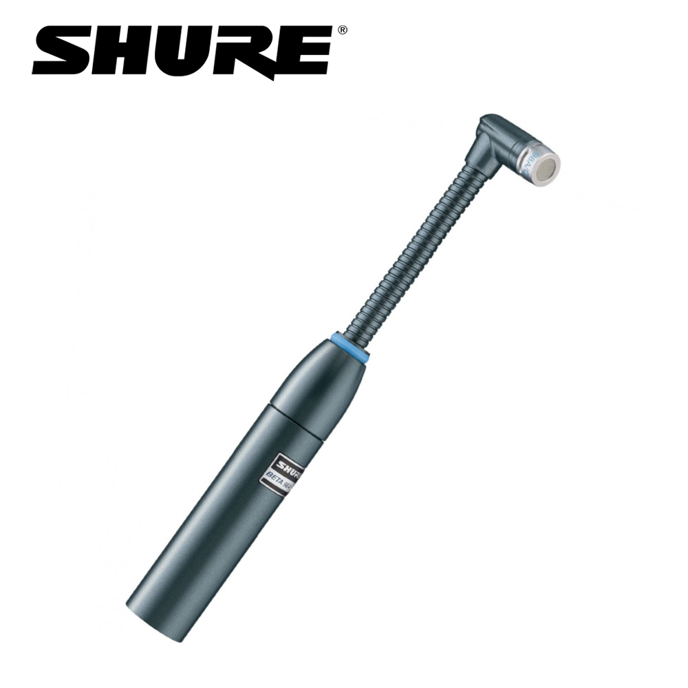 SHURE BETA98AMP/C 소형 컨덴서 마이크 / 단일지향성 / 마운트포함 / 타악기용