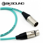 BK2020 민트 BK XLR(암) - XLR(수) 마이크케이블 제작케이블 국산 고급 BK케이블