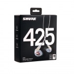 [사은품증정] SHURE SE425-CL(클리어) 슈어 SE425 사운드 아이솔레이팅 이어폰 모니터링 인이어