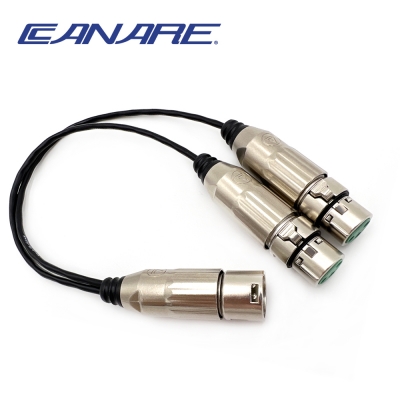 카나레 L-2B2AT 스위츠크래프트 XLR(수) - XLR(암/2P) Y케이블