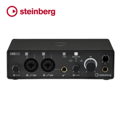 [신제품] Steinberg IXO22 스테인버그 USB 루프백 오디오인터페이스 블랙